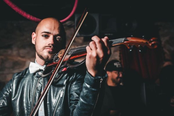 Violinist Michael Hejc