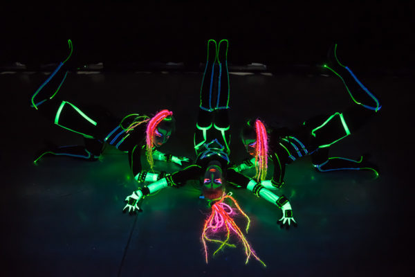 Tron led dancers 6